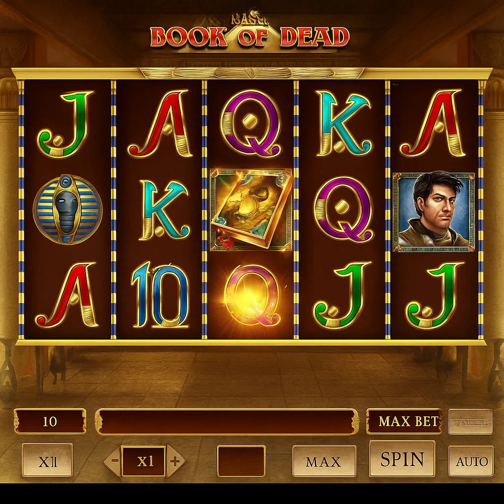 Talismania - Book of Dead Slot Game - Play'n GO Free Spins